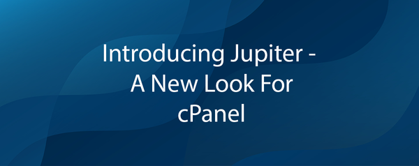 Nieuwe look van het cPanel control panel: Jupiter thema